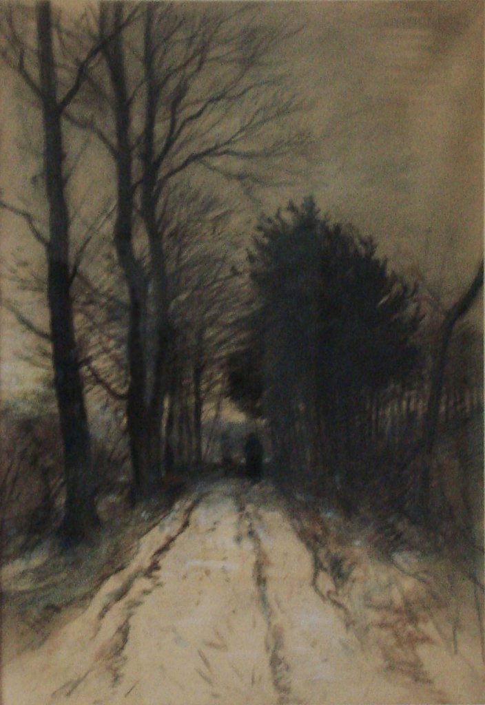 Landschap winter Willem Bzn